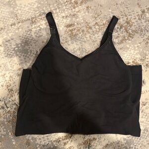 Leading Lady Black Nursing Tank Top